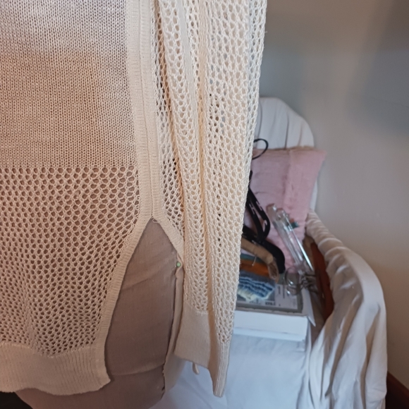 Banana Republic Ecru Linen Tunic Sweater - Picture 7 of 10